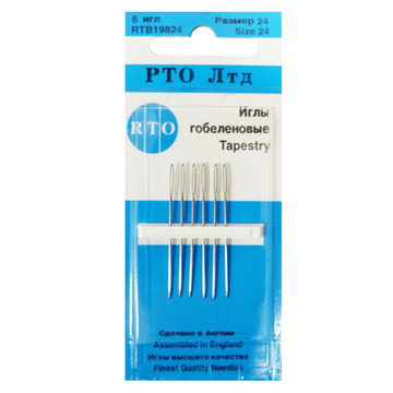 Иглы гобеленовые 24 19824 RTO