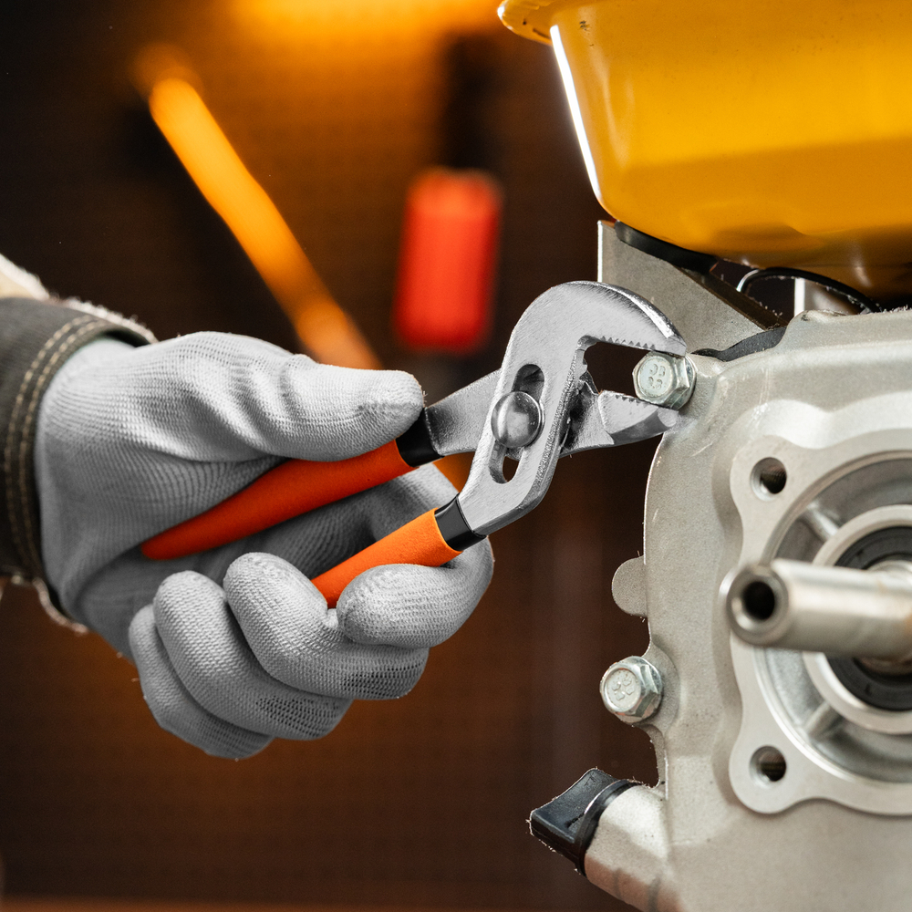 Набор губцевого инструмента №2, 3 предмета: плоскогубцы, бокорезы, клещи переставные Sparta