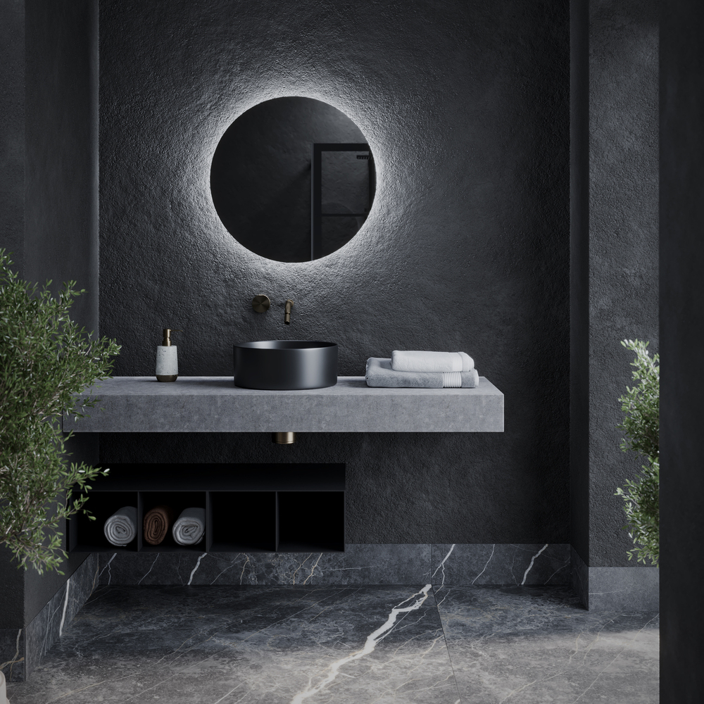 Зеркало c подсветкой Sancos Sfera, 600 мм