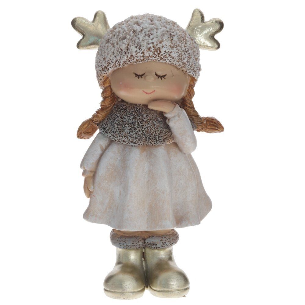 GAEM Фигурка декоративная "Мальчик/Девочка", L7,5 W5 H13 см, 2в.