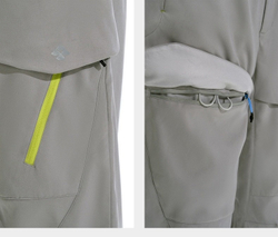 Брюки Nothomme Padded soft-shell light gray