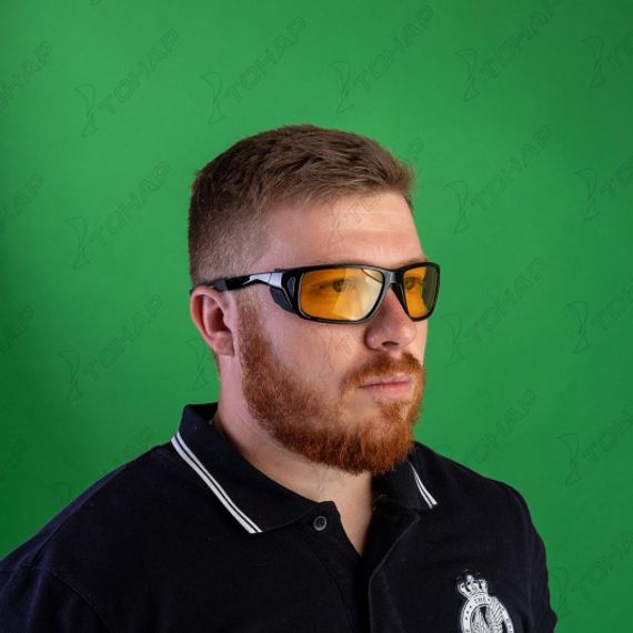 Очки PREMIER поляризационные в чехле (желтый) PR-OP-55408-E-B