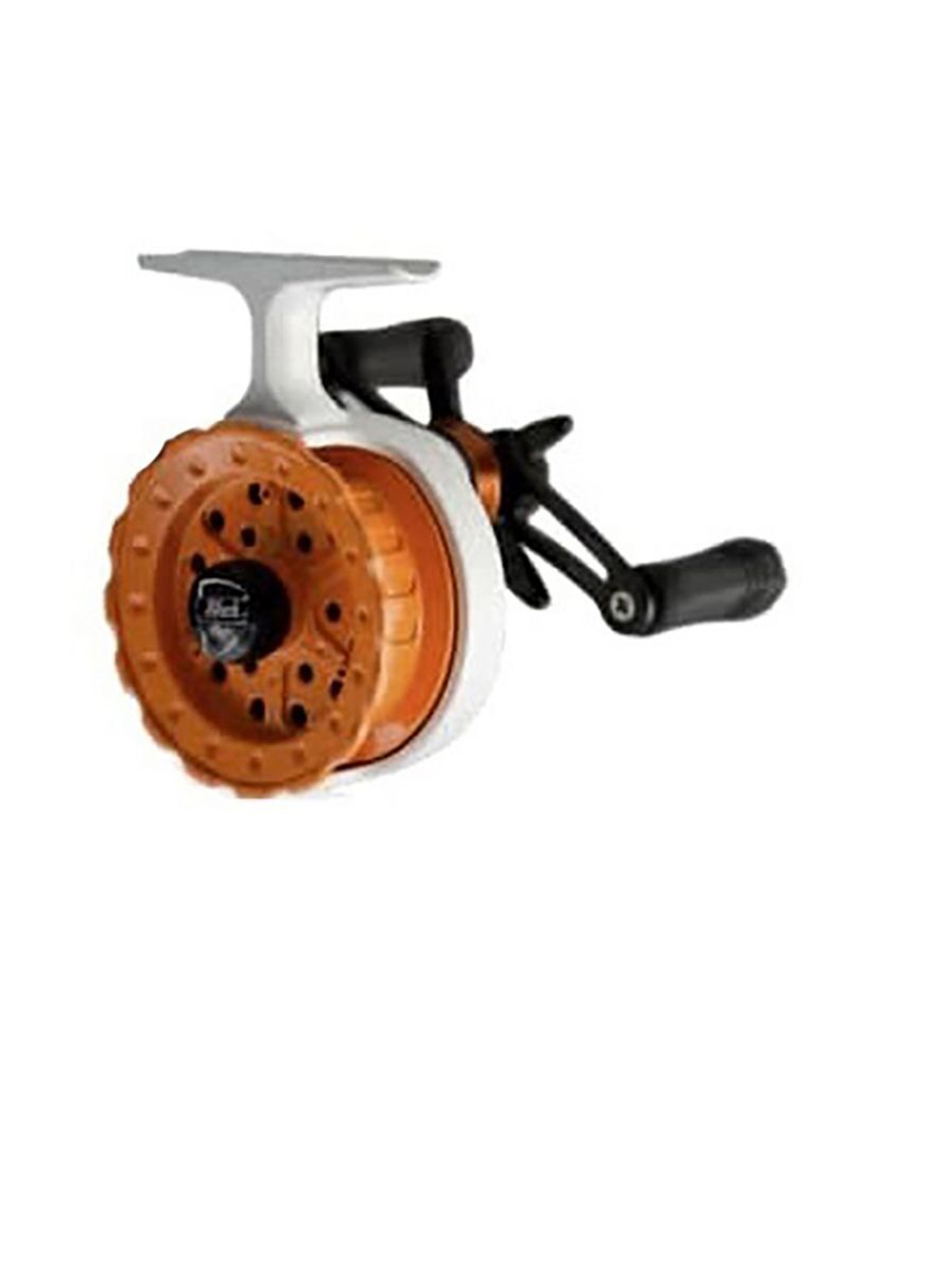 Катушка инерционная (зимняя) Black Side ICE ZEAL (4+1 подш.), черная для зимней рыбалки под удочку и спиннинг на судака, окуня и другую рыбу