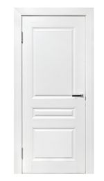 Межкомнатная дверь Челси белая эмаль глухая