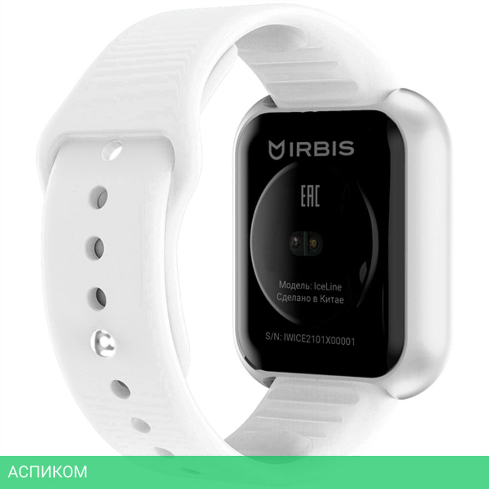 Фитнес-браслет Irbis Iceline White (HS6620C)