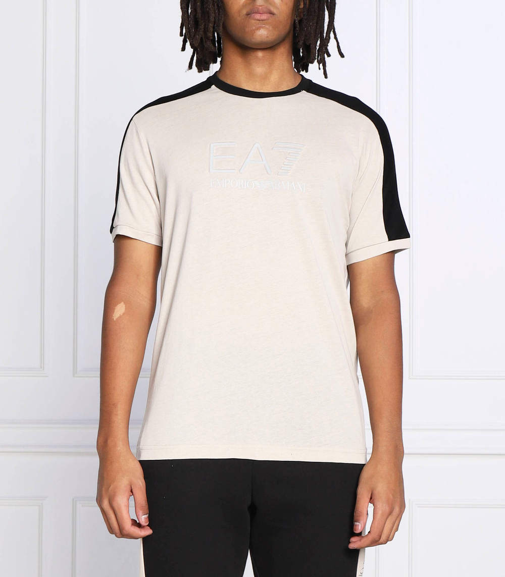 футболка EA7 - бежевый(6LPT06 PJ02Z)