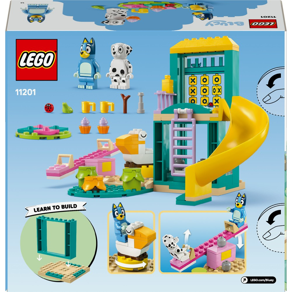 LEGO Bluey - Blue и Латко на детской площадке 11201