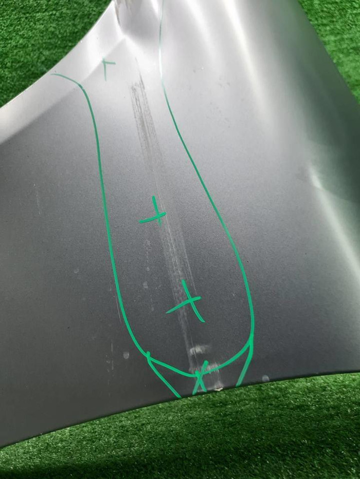 Крыло переднее левое Mercedes CLS c257 (2017-н.в.)