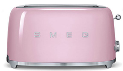 Тостер Smeg TSF02PKEU, розовый