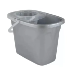 Ведро Etna прямоугольное 8л с отжимом МОП (серый)