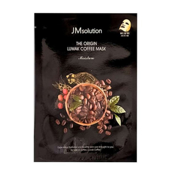 JMsolution The Origin Luwak Coffee Mask, 30ml*1ea - Тонизирующая тканевая маска с кофеином и копи-лувак 30мл*1шт