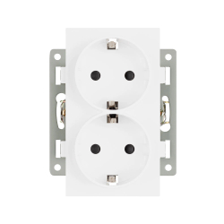 Механизм электрической розетки SCT-MEUD-PL-WH (250V, 16A) (Arlight, -) 043764