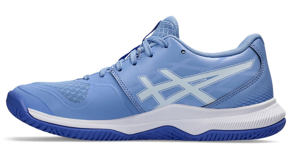 Женские кроссовки для бадминтона/сквоша Asics Gel-Tactic 12 - light sapphire/white