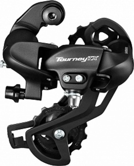 Перек-ль задний Shimano Tourney, TX800, SGS, 7/8ск., цв. черн.ERDTX800SGSL