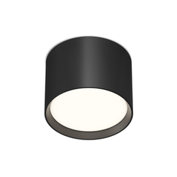 Накладной светильник PILLAR, GX53, до 15 Вт, LED, IP20, черный, алюминий