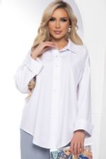 Рубашка "Каталина" (вайт) Б8067 LT Collection (Акция)