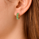 Серьги Dyrberg Kern HEIDI SG LIGHT GREEN 460523