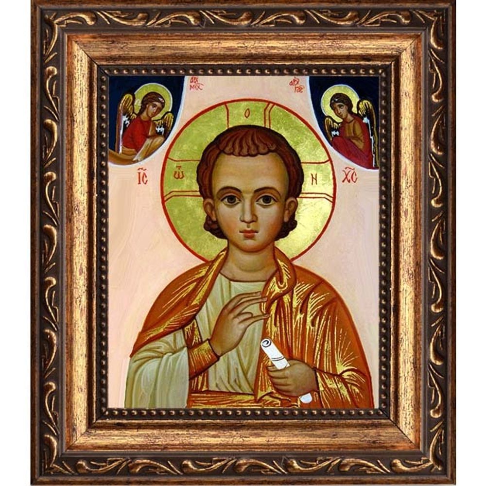 Спас Еммануил. Икона Иисуса Христа в возрасте 12-ти лет.