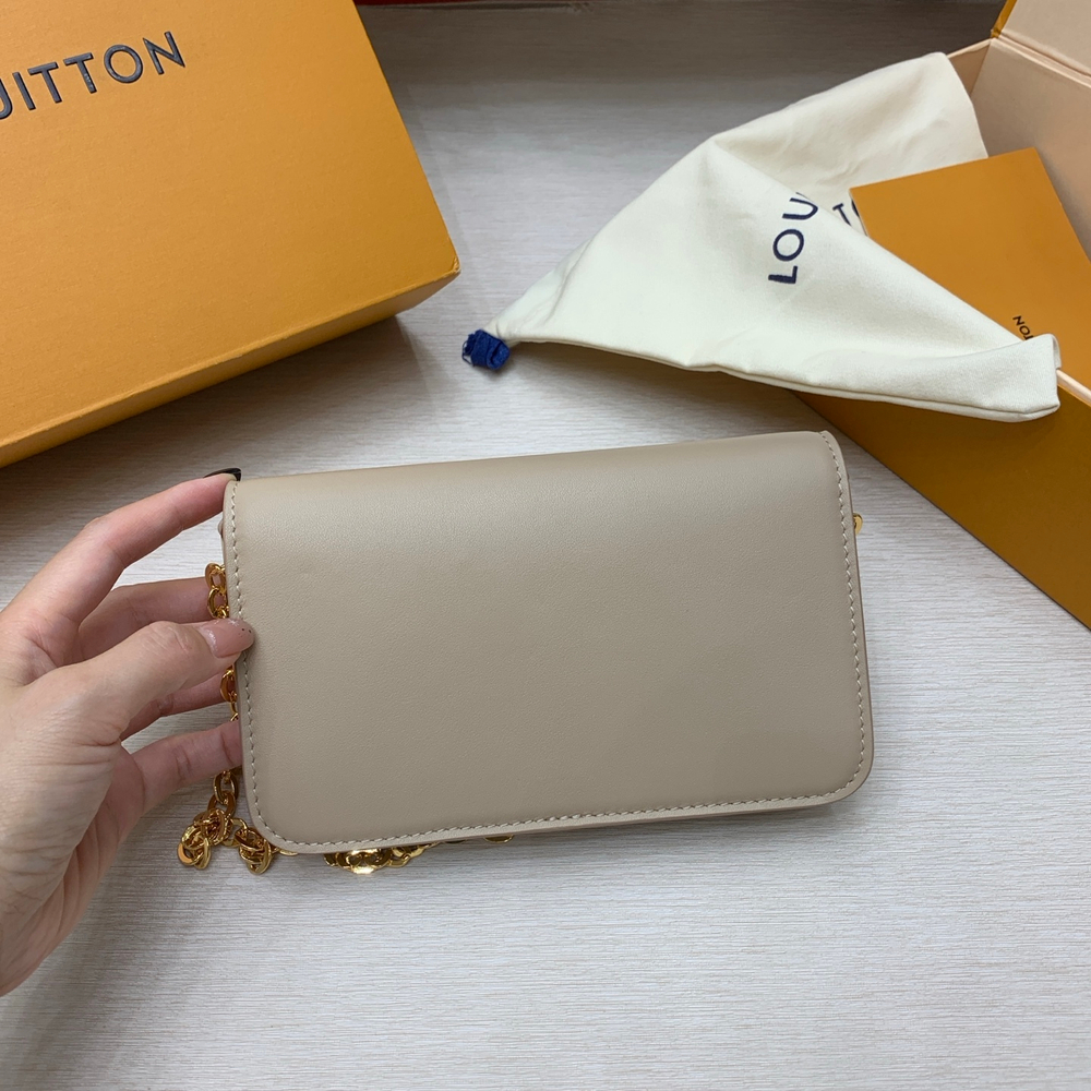 Louis Vuitton Wallet On Chain LV Bloom