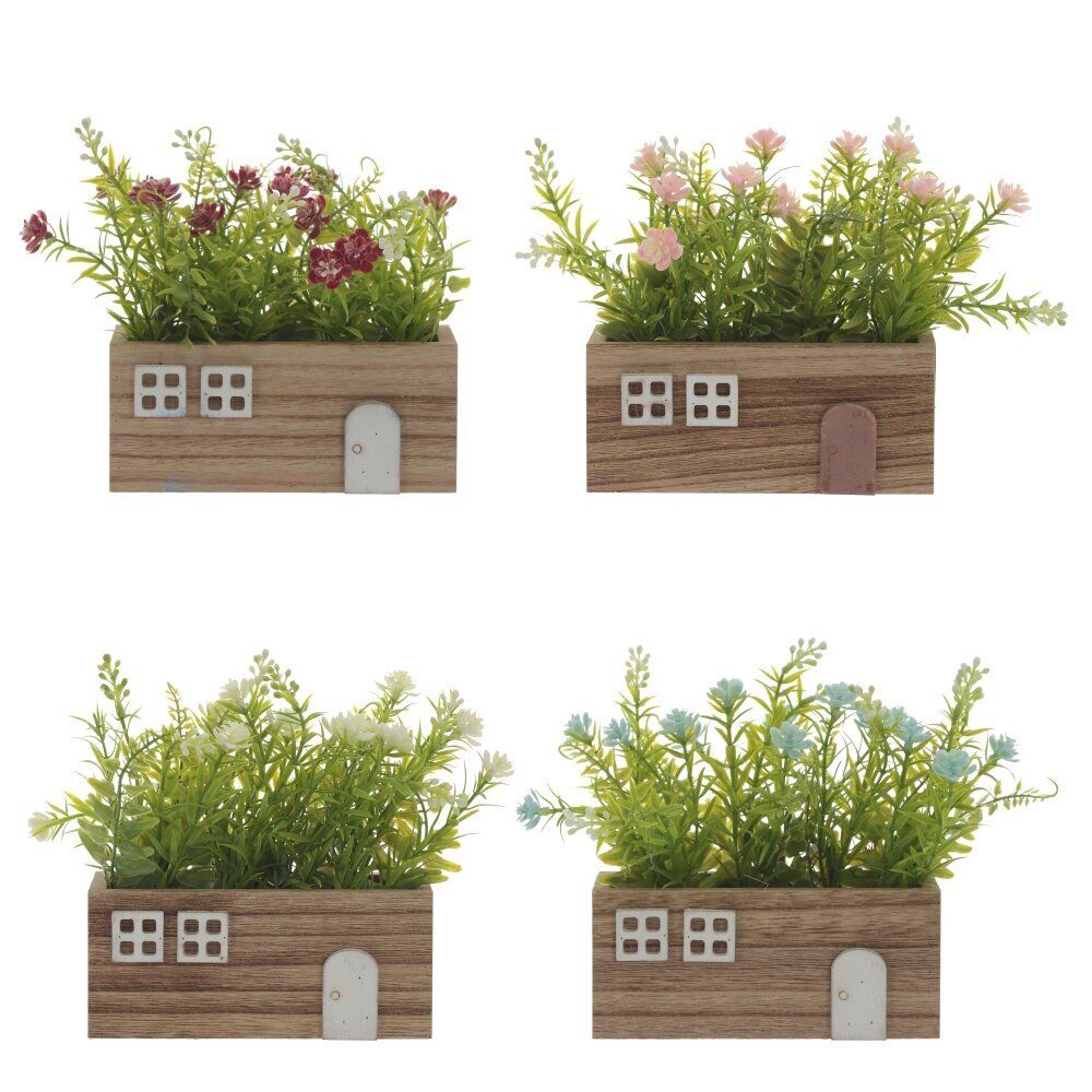 GAEM Цветочная композиция, L17 W6,5 H20 см, 4в.