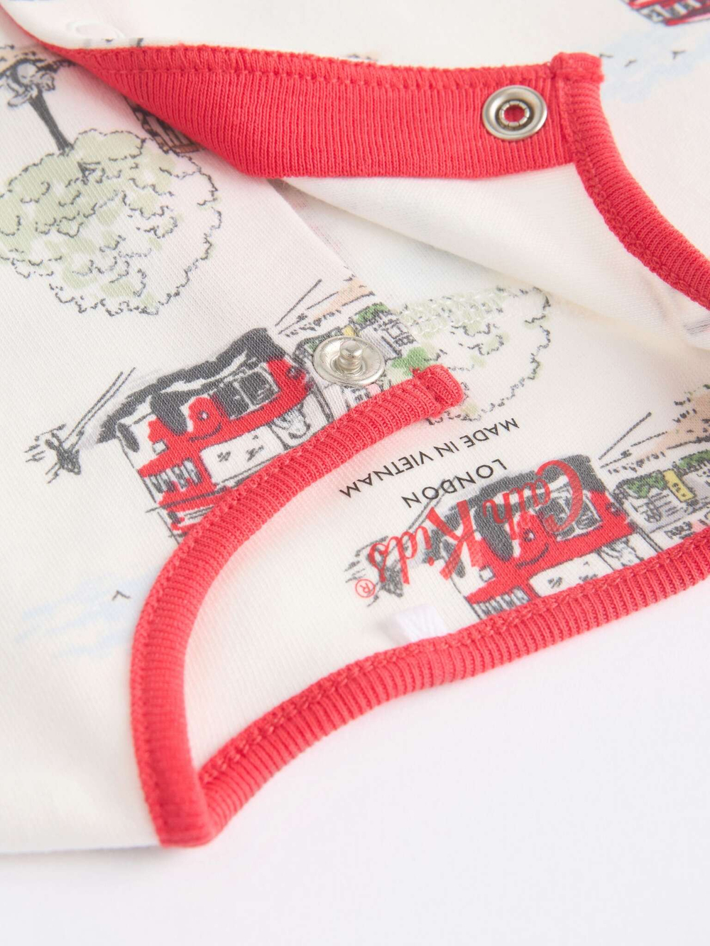 Комбинезон / Cлип для малышей Next B56-447, 3 шт., Голубой, Бежевый