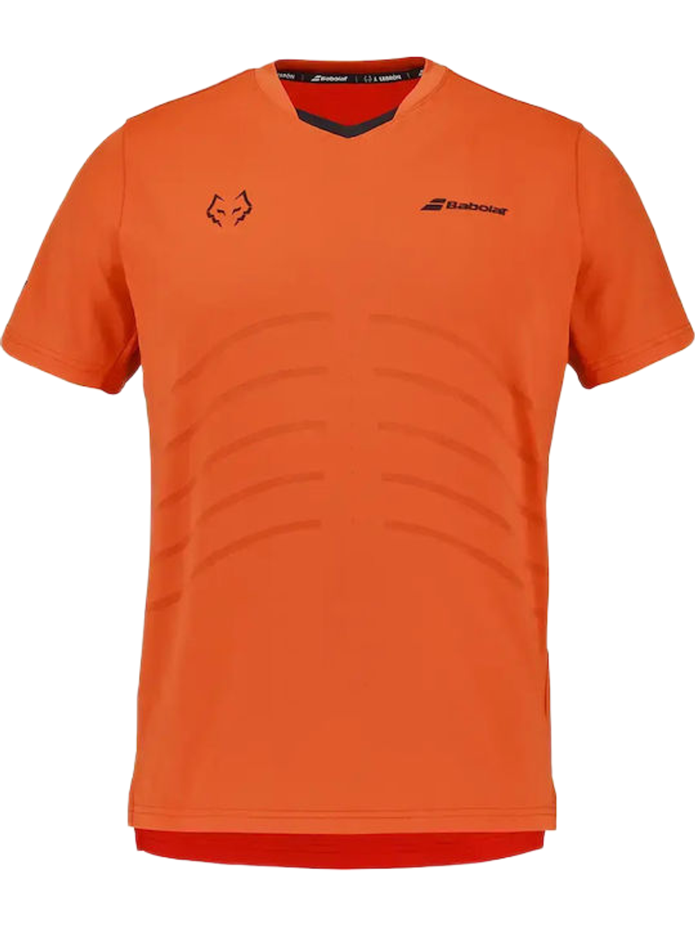 Мужская теннисная футболка Babolat Replica J.Lebron - red orange