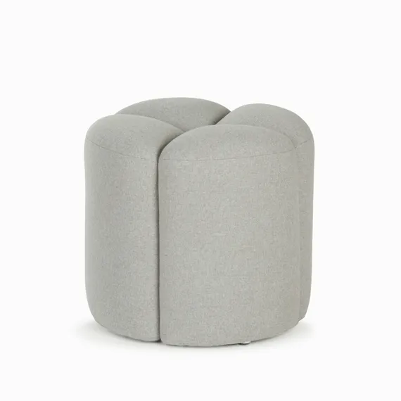 Пуф Bun, Ø45х45 см, серый