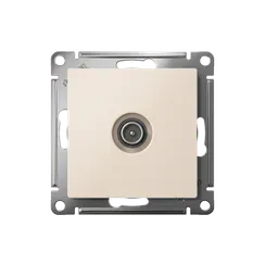 Розетка телевизионная оконечная TV AtlasDesign 1дБ механизм беж. SE ATN000291
