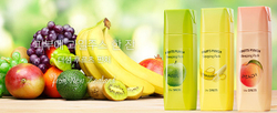 Укрепляющая ночная маска для возрастной кожи The Saem Fruits Punch Banana Sleeping Pack