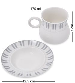 GAEM Art MUG-429/2 Набор из 6 чайных пар