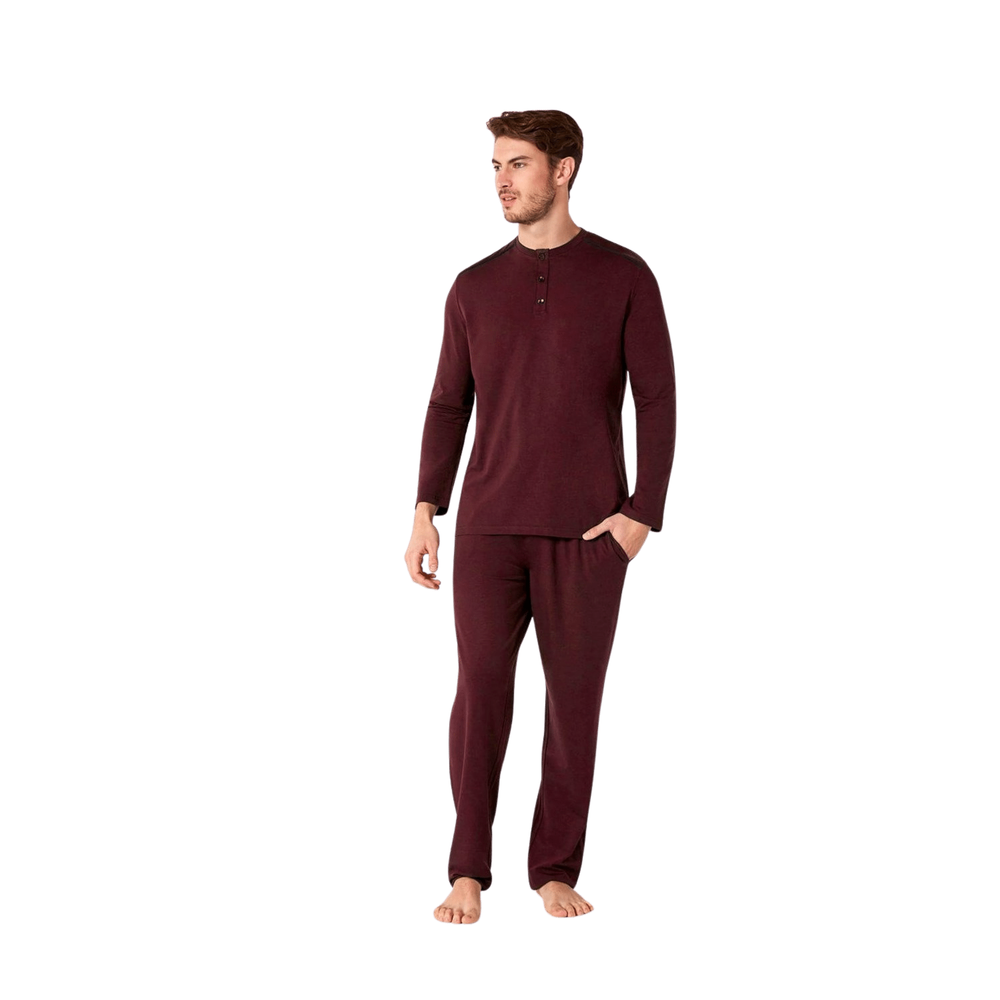 Комплект одежды домашний для мужчин бордовый Doreanse 4500