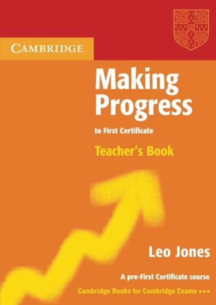 Making Progress to First Certificate Teacher&#39;s Book