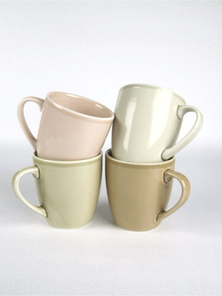 Кружки парные набор Башкирский фарфор, 270 мл, 2 шт, фарфор, цвет, для кофе и чая