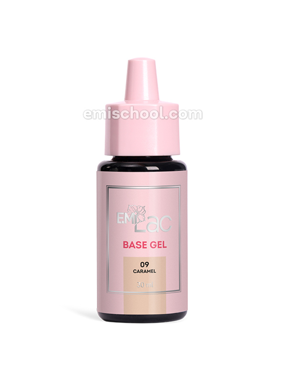 E.MiLac Base Gel Карамель №09, 30 мл.