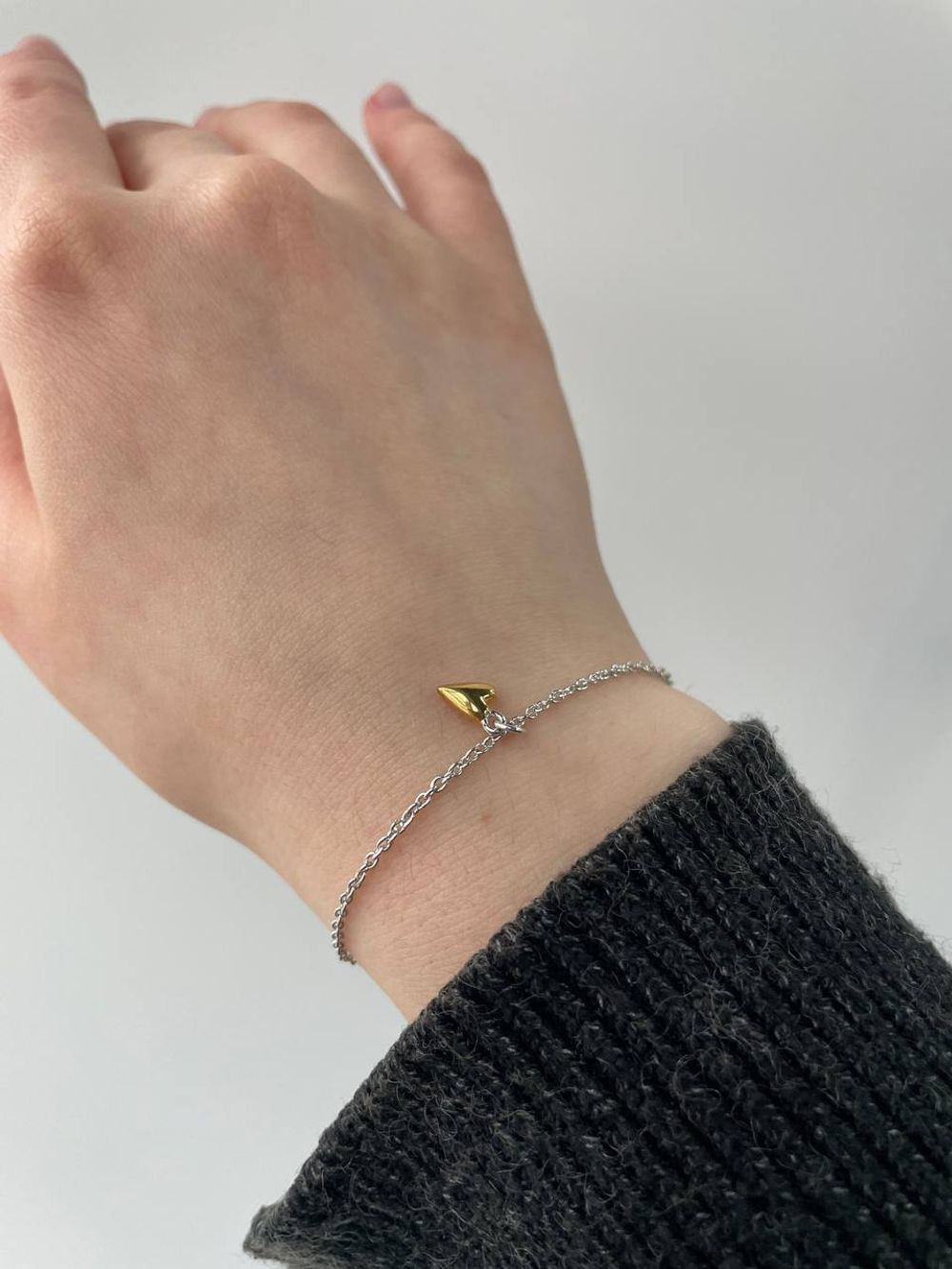 Браслет Love in биколор