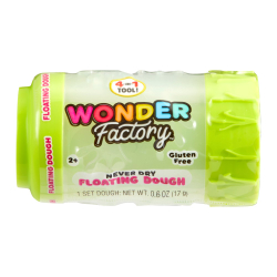 MGA Entertainment 544937 544968 — Масса для лепки Wonder Factory Never Dry Floating Dough лаймовая 544968 — фото 1