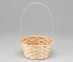 Корзина 19х9х32см Бамбук с ручкой (Бежевый)