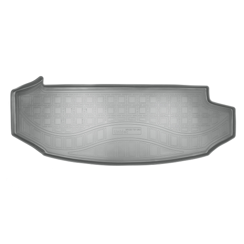 Коврик в багажник Norplast/Unidec для Volkswagen Tiguan II в кузове Allspace (2017-) Серый,7 мест разложенный 3 ряд, полиуретан, арт.NPA00-T81-252-2-G