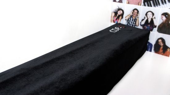 Накидка для цифрового пианино CASIO CDP-S бархатная чёрная