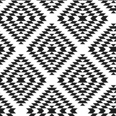 Черно-белые индейские ромбы