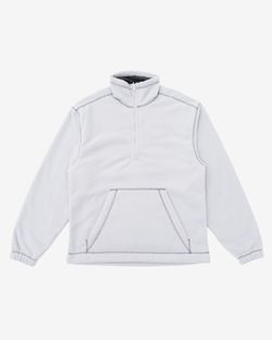 Толстовка FW22 Reverse Fleece Shirt Fog Серая