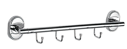 31016-4 П/держатель 4 крючка HANSEN (20/1шт)