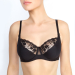 Бюстгальтер-балконет на косточках с мягкими трехразрезными чашками (Размер: 95C) (Цвет: пудровый)