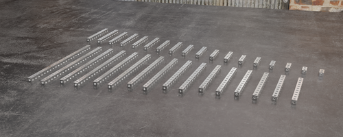 1106 Series Square Beams Bundle (34 Pcs)