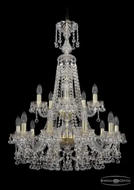 Подвесная люстра Bohemia Ivele 1409/10+5/240/XL-91/2d/G