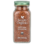 Simply Organic, Приправы из чили и лайма, 119 г (4,20 унции)