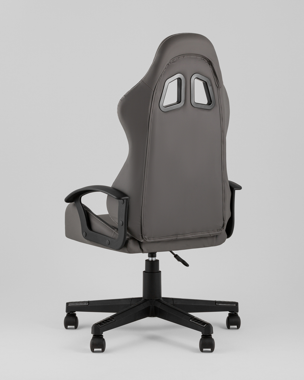 Кресло спортивное TopChairs Wyvern серо-черный