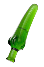Стимулятор ануса в виде зеленого перца (14,5 см , зеленый) (Цвет: зеленый)