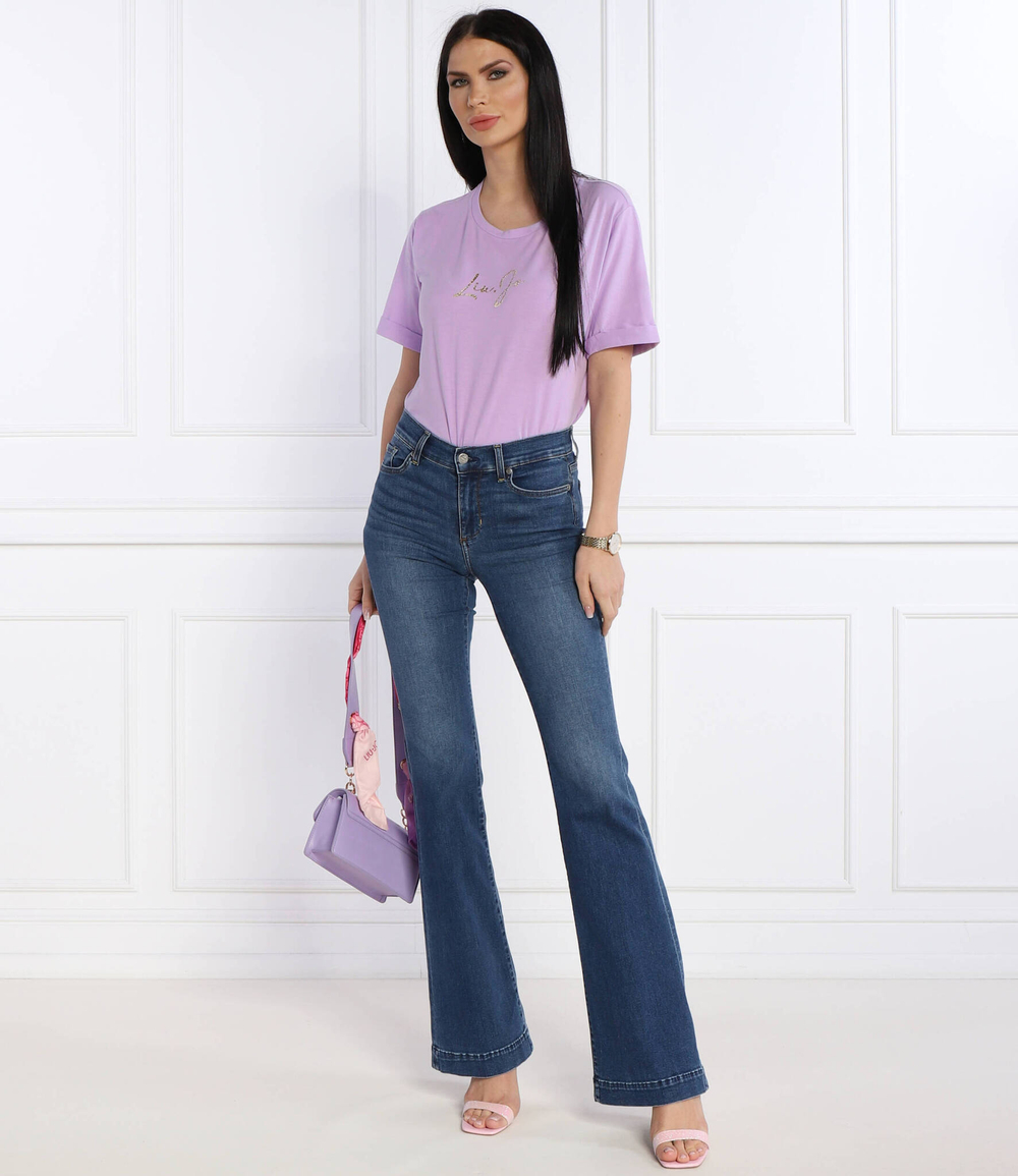 Футболка Liu Jo Sport - фиолетовый(TA4135 JS003)