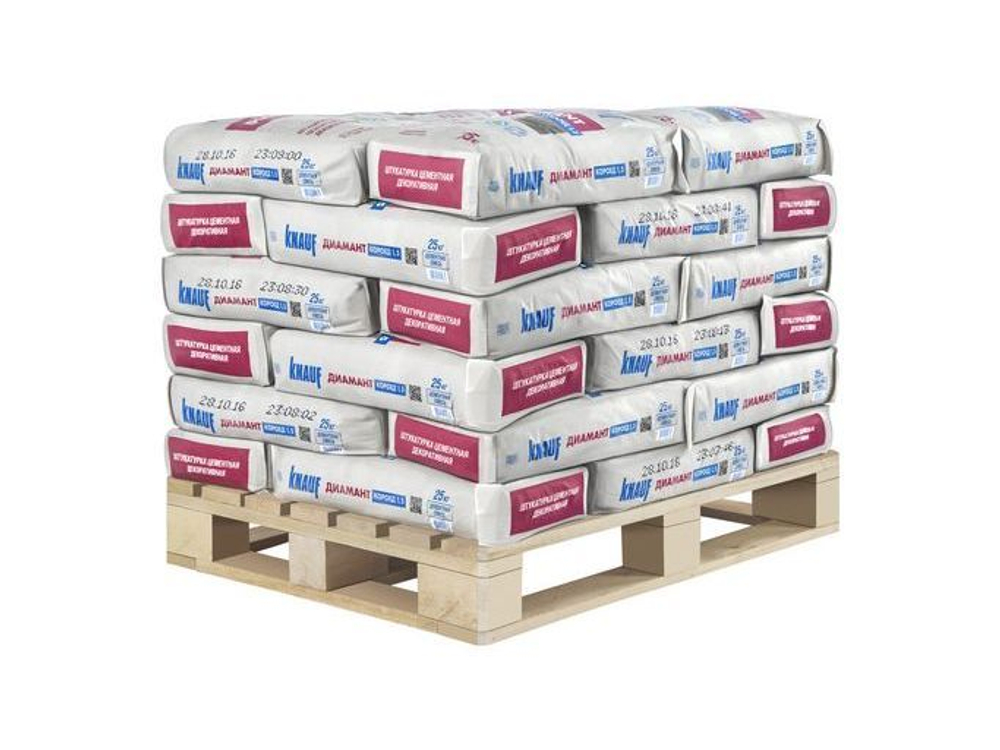 Штукатурка декоративная Knauf Диамант короед 2.5 мм 25 кг